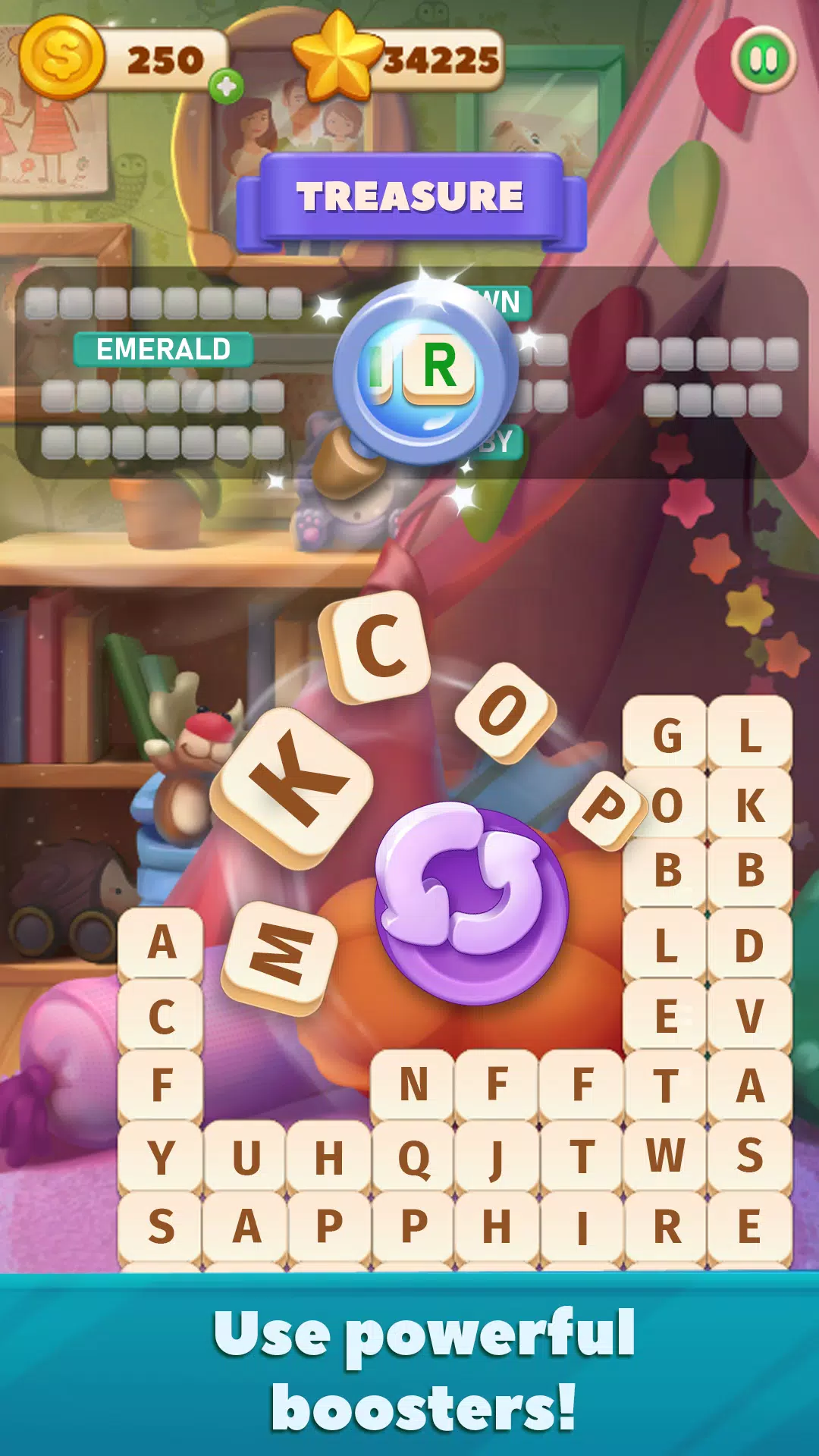 Word Scramble - Family Tales Captura de tela 3