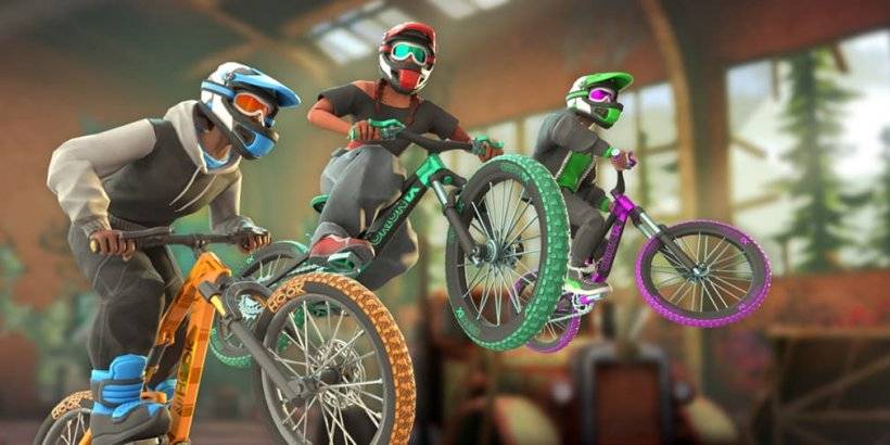 Aktualizacja TouchGrind X \ 2 2.0 odnosi się do tego rowerzystka BMX z nowymi funkcjami