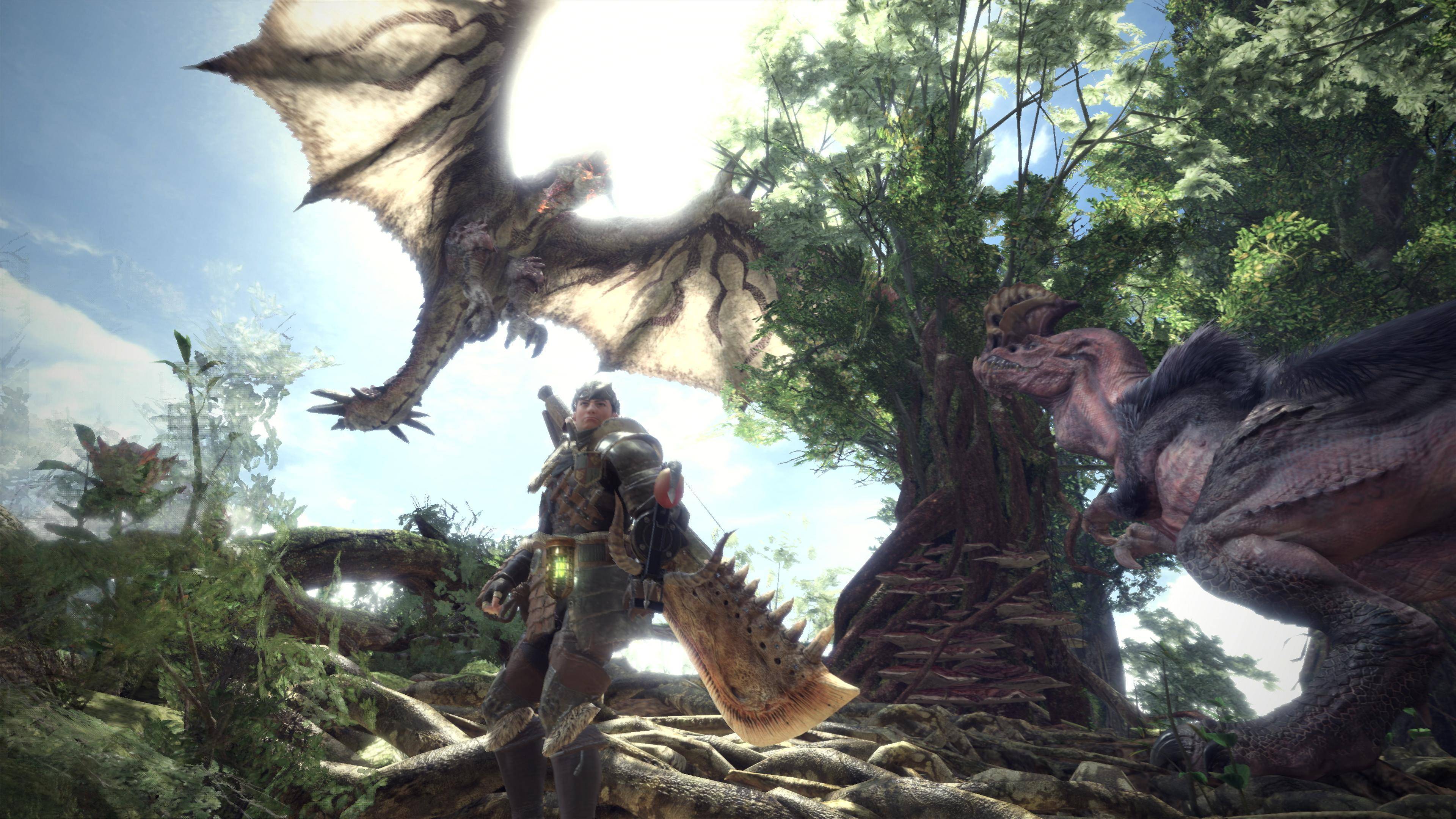 Monster Hunter: Dunia adalah titik perubahan untuk siri ini, menjadikannya fenomena global yang benar. | Kredit Imej: Capcom