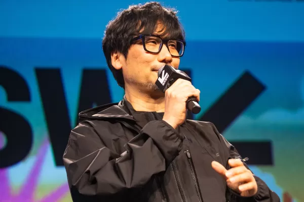 Hideo Kojima wird in Kürze den Death Stranding 2. Foto von Lorne Thomson/Redferns veröffentlichen.