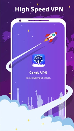 Candy VPN - Fast, Safe VPN Captura de tela 1