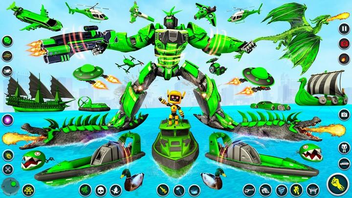 Dino Robot Games: Flying Robot ဖန်သားပြင်ဓာတ်ပုံ 1