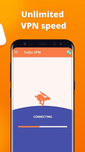 Turbo VPN Lite- VPN Proxy Captura de tela 3