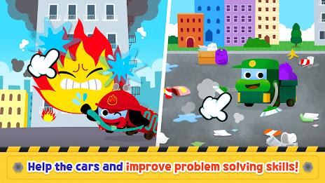 Baby Shark Car Town: Kid Games ဖန်သားပြင်ဓာတ်ပုံ 3