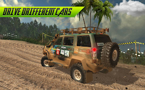 Offroad Jeep Driving Simulator Ekran Görüntüsü 1