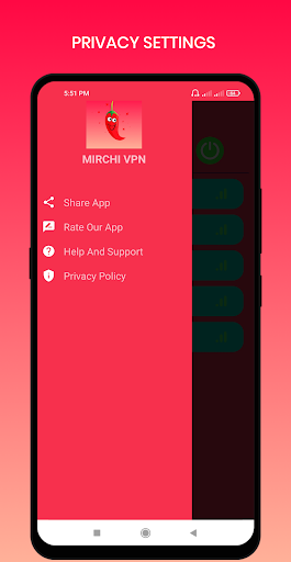 Mirchi VPN - Private & Fast स्क्रीनशॉट 2