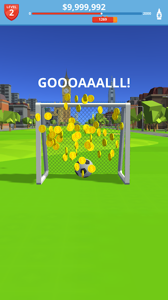 Soccer Kick Mod Tangkapan skrin 1