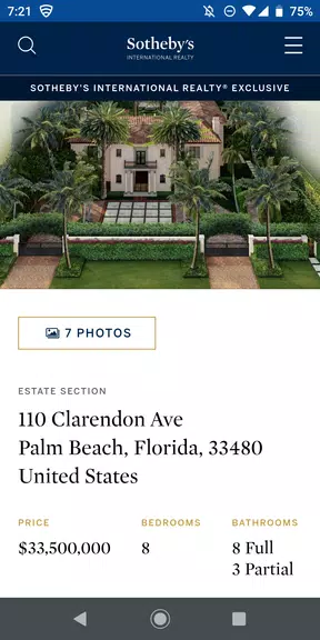 Sotheby’s International Realty Capture d'écran 1
