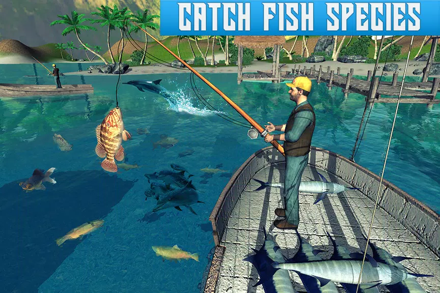 Boat Fishing Simulator Hunting Captura de tela 0