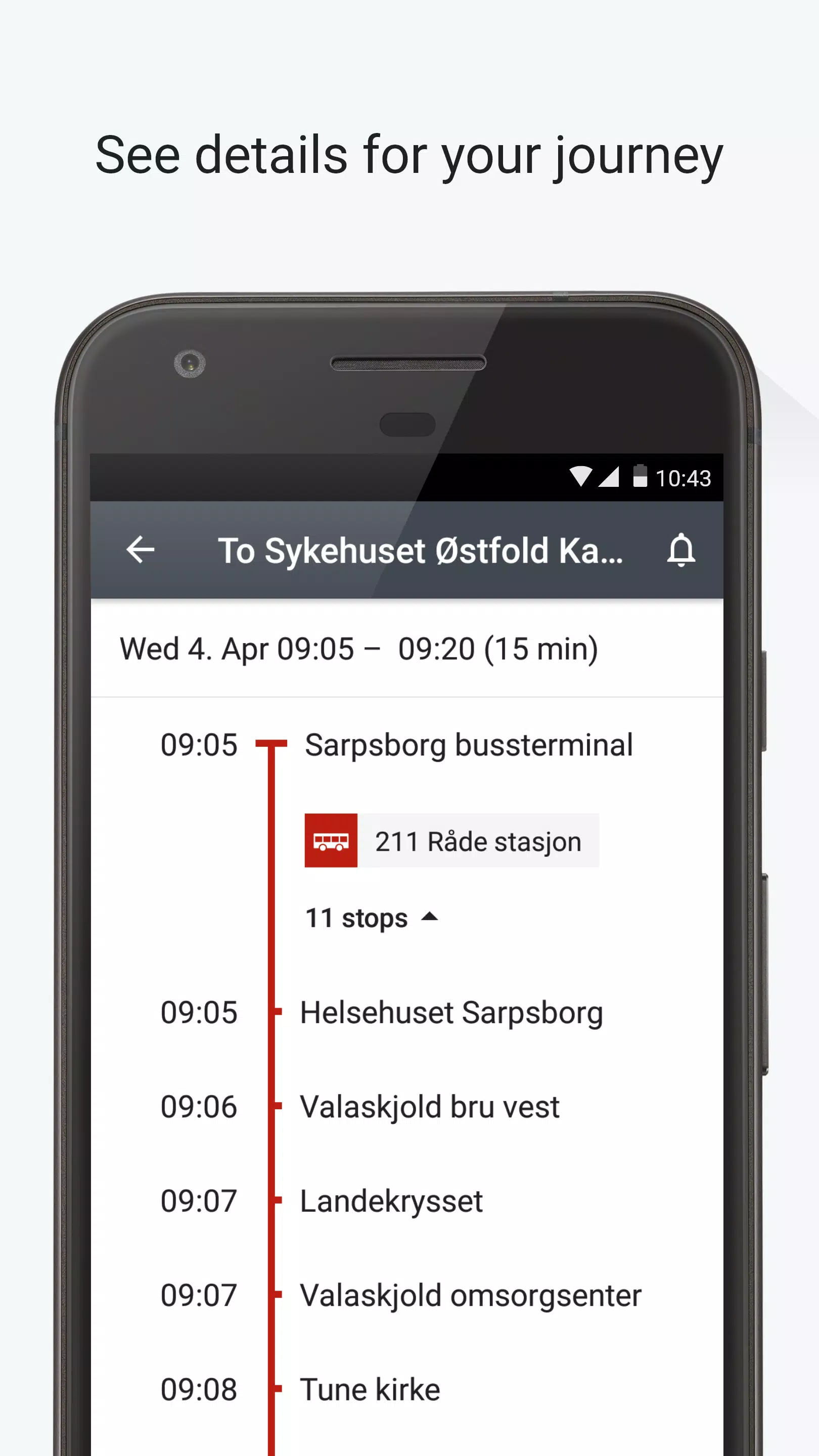 ØstfoldReise Screenshot 1