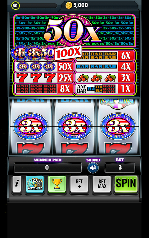 Diamond Triple - Vegas Slots Machines 스크린샷 1