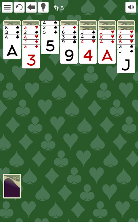 Little Spider solitaire स्क्रीनशॉट 1