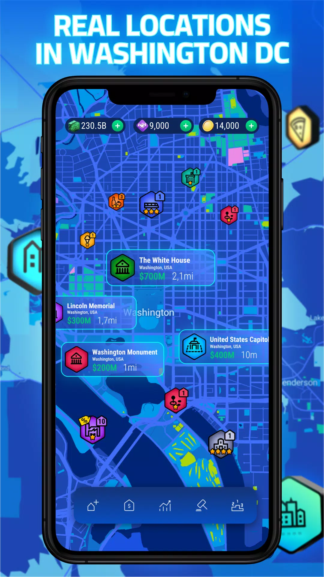 Landlord Go - Real Estate Game ဖန်သားပြင်ဓာတ်ပုံ 1