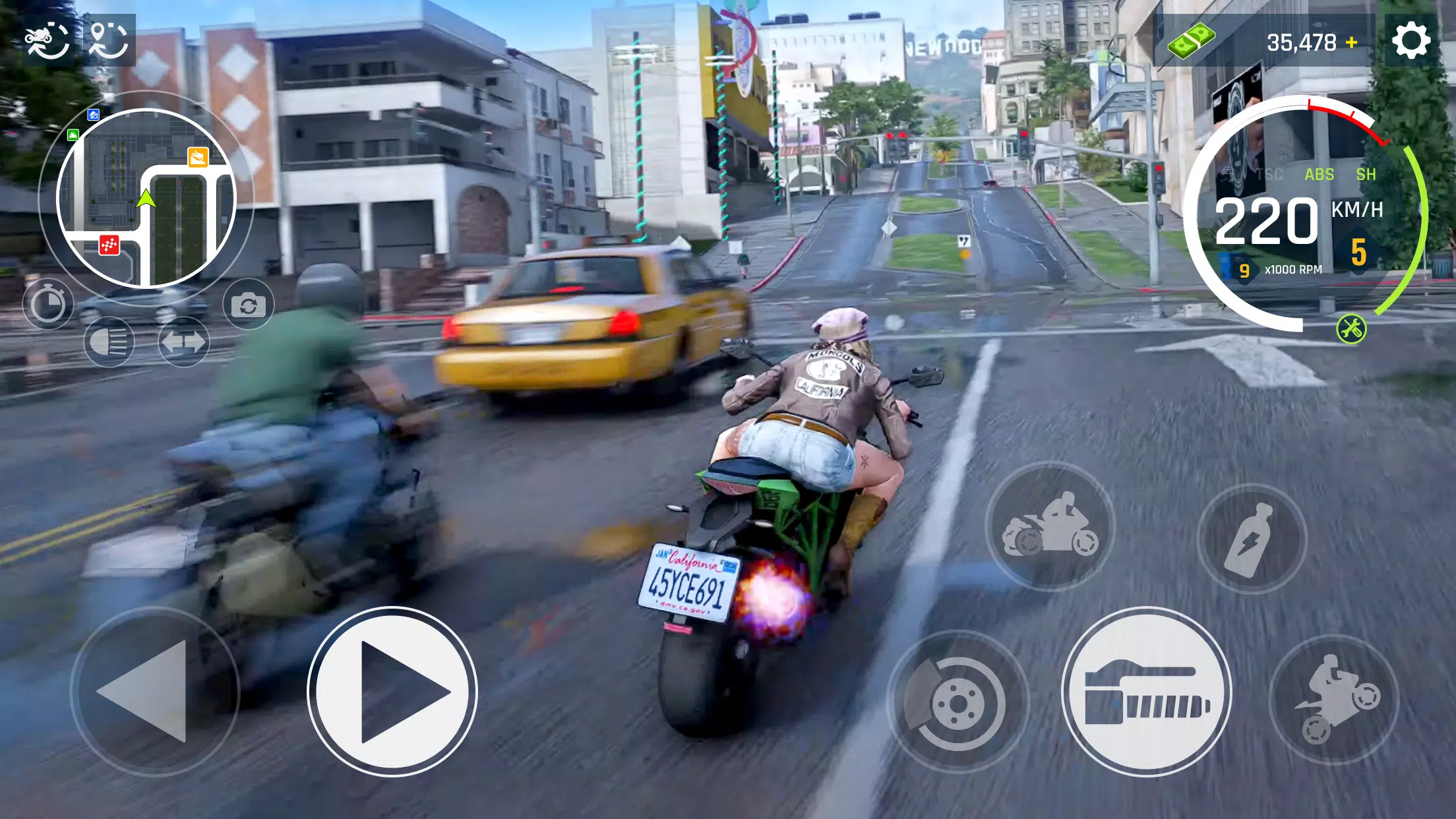 Real Moto Driving Captura de pantalla 0