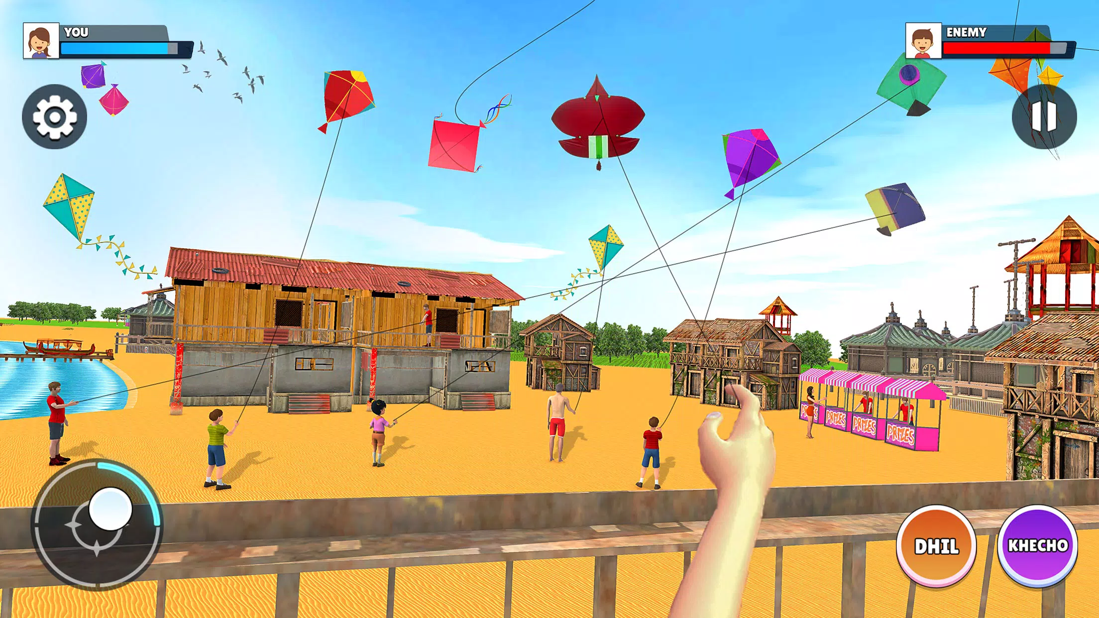 Kite Flying 3D - Pipa Combate ภาพหน้าจอ 2