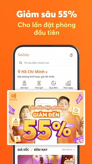 Go2Joy - Hourly Booking App স্ক্রিনশট 2