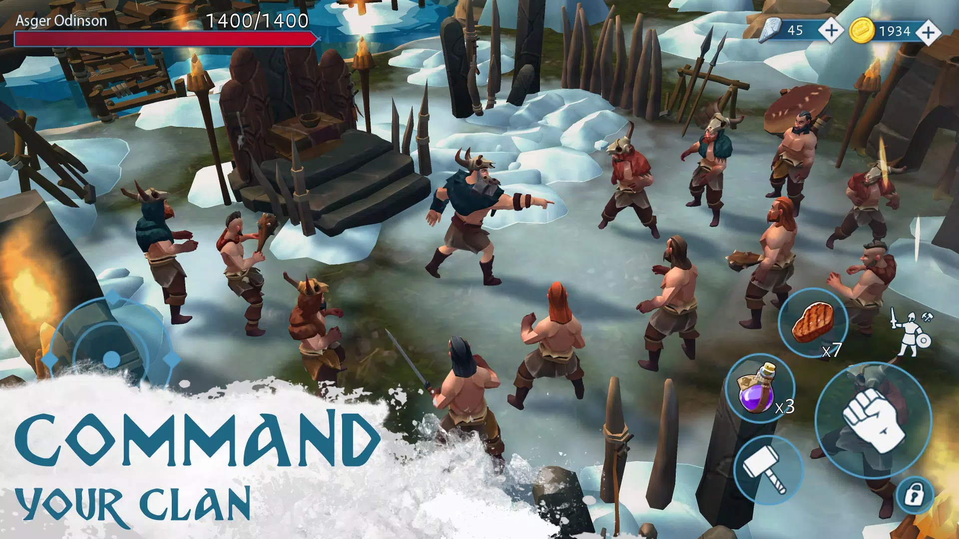 Vinland Tales・ Viking Survival Ảnh chụp màn hình 2