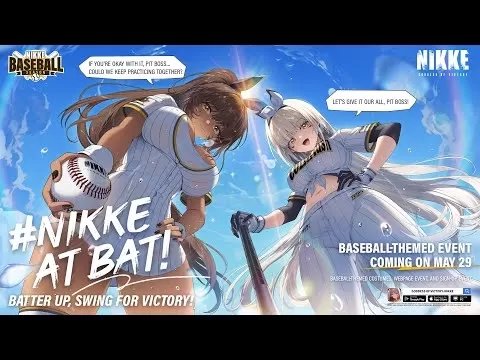 Nikke Baseball Event Key Visual