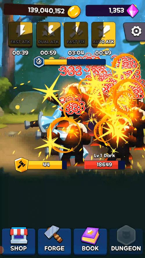 Sword Clicker ဖန်သားပြင်ဓာတ်ပုံ 3