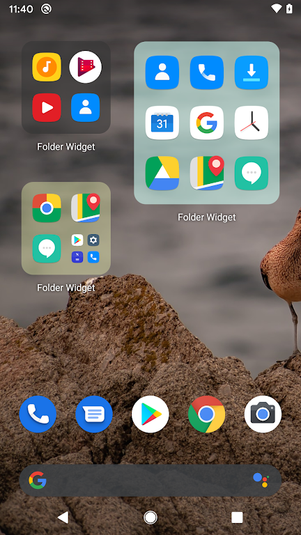 Folder Widget Mod Zrzut ekranu 1