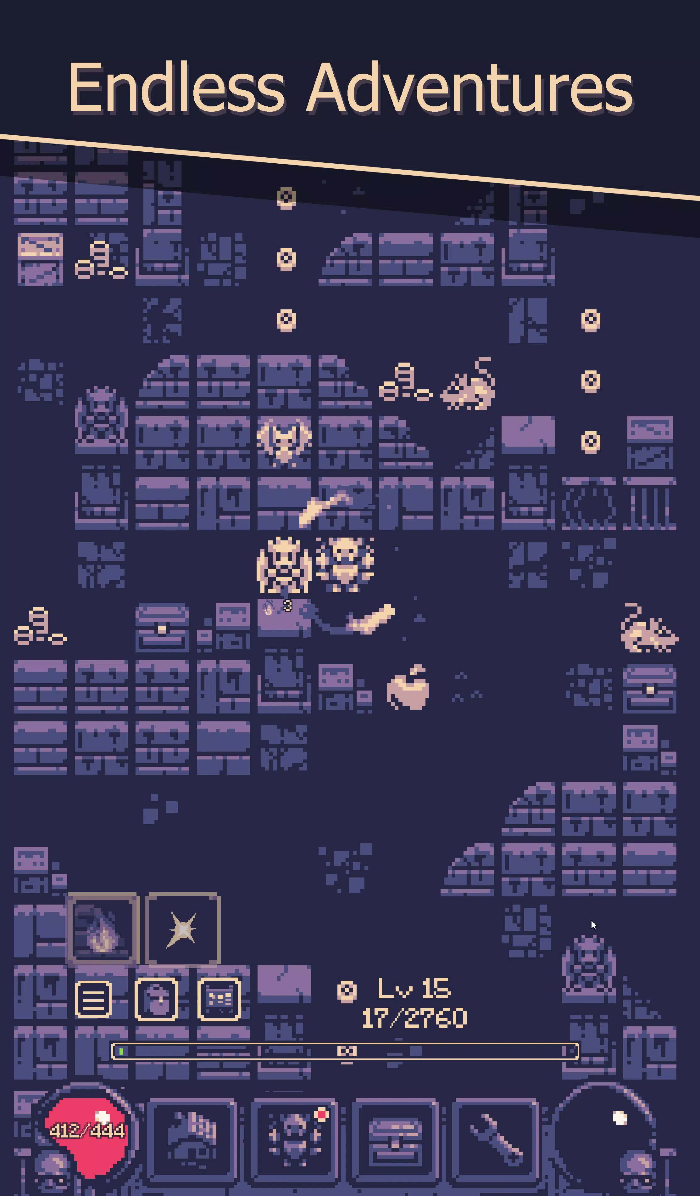 OneBit Adventure (Roguelike)應用截圖第3張