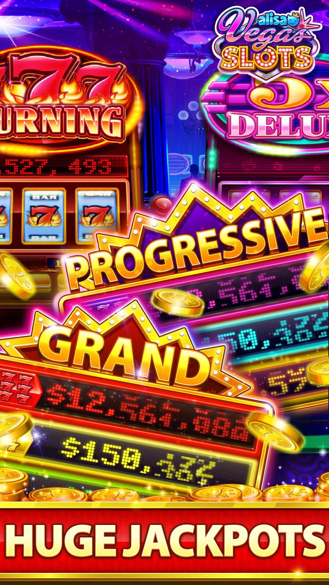 VEGAS Slots by Alisa –Free Fu Ảnh chụp màn hình 1