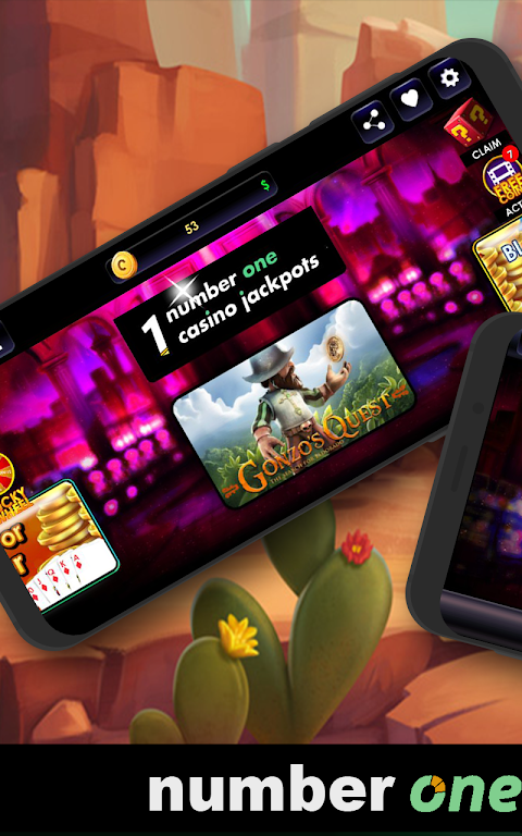 Number 1 Casino Jackpots ภาพหน้าจอ 0