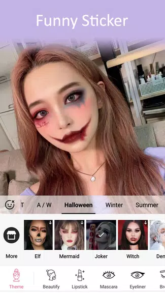 XFace: Beauty Cam, Face Editor स्क्रीनशॉट 2