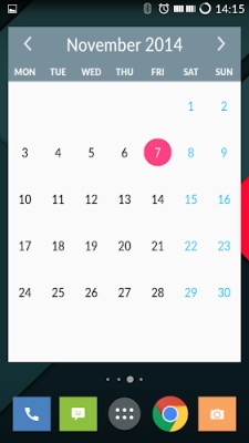 Month Calendar Widget by BiHSnow स्क्रीनशॉट 0