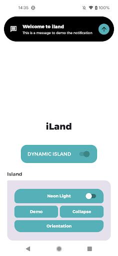 Dynamic notch iOS 16 - iLand Скриншот 1