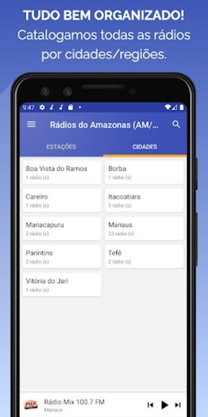 Rádios do Amazonas (AM/FM)應用截圖第1張