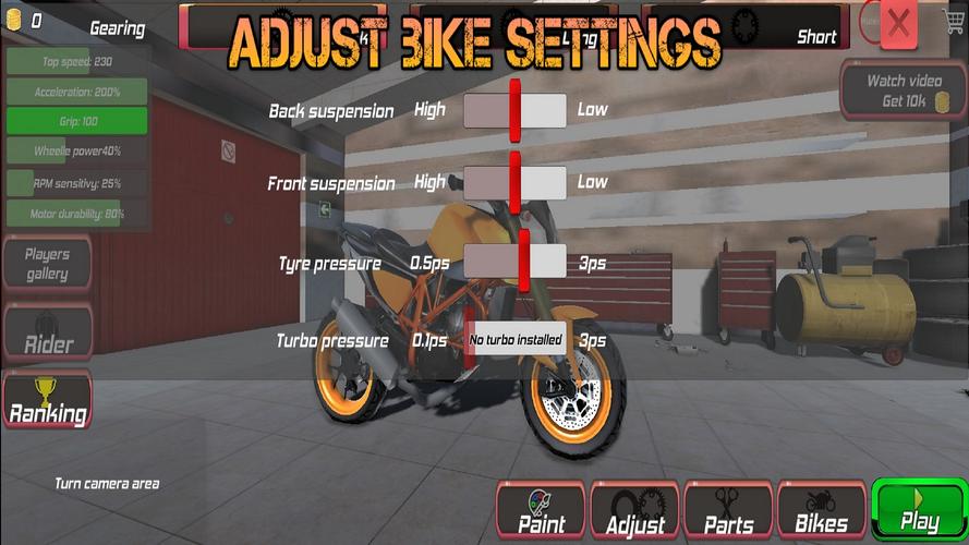Drag Bikes 3 Capture d'écran 2