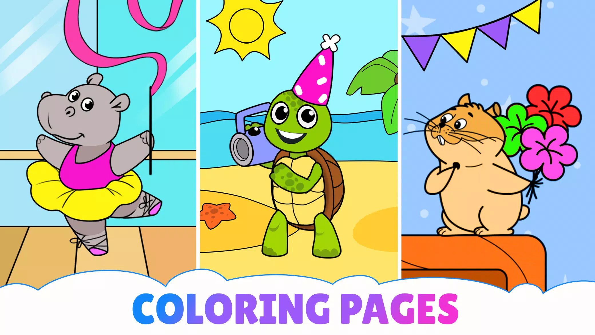 Learn colors Learning for kids スクリーンショット 2
