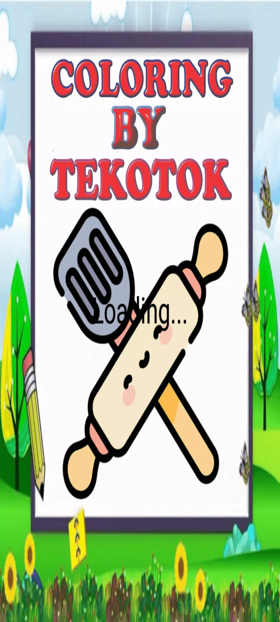 Coloring Kitchen Tools Captura de pantalla 0