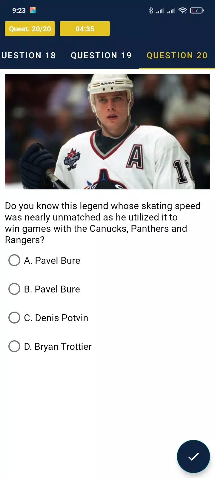 Trivia Game For NHL Addict!應用截圖第2張