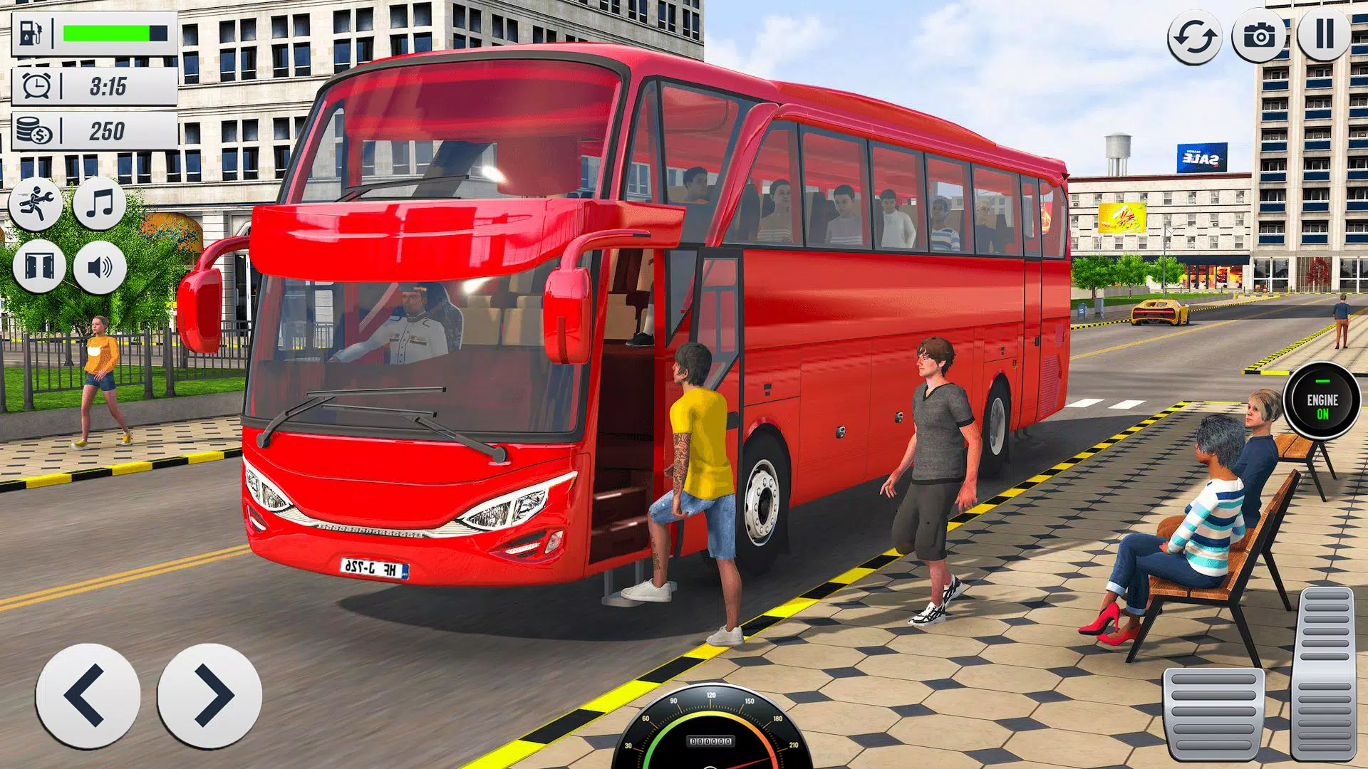 Schermata Highway Bus Driving Simulator 2