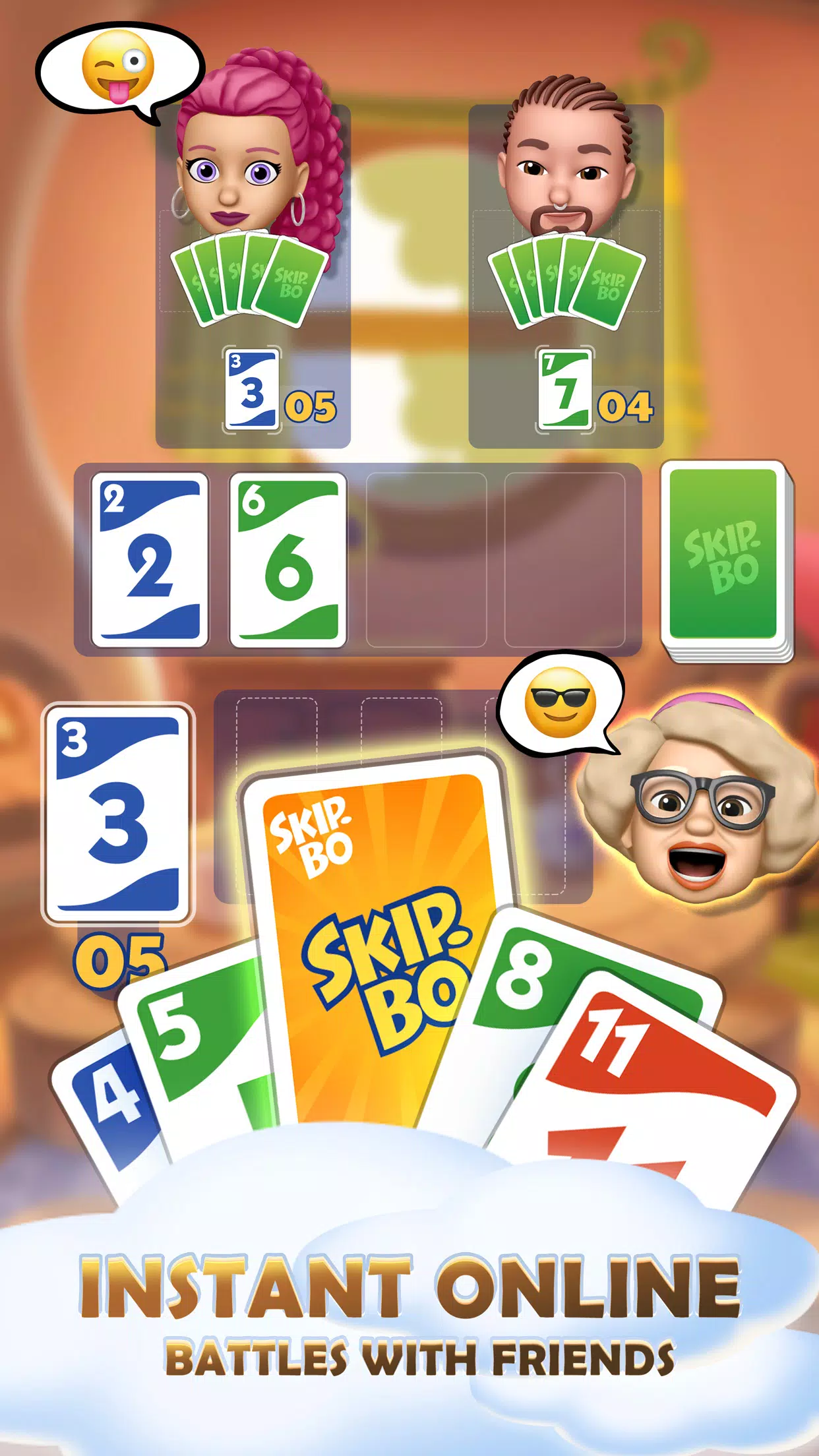 Skip-Bo™: Solitaire Card Game應用截圖第1張