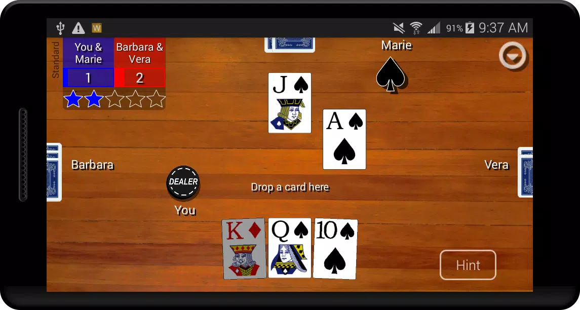 Euchre Card Classic应用截图第1张