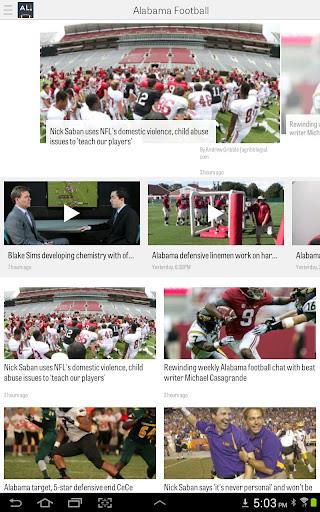 AL.com: Alabama Football News 스크린샷 3