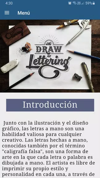 Cómo hacer escritura lettering應用截圖第1張