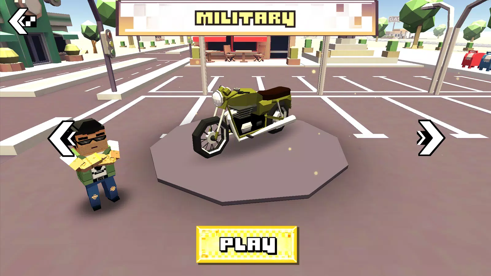 Blocky Moto Racing應用截圖第2張