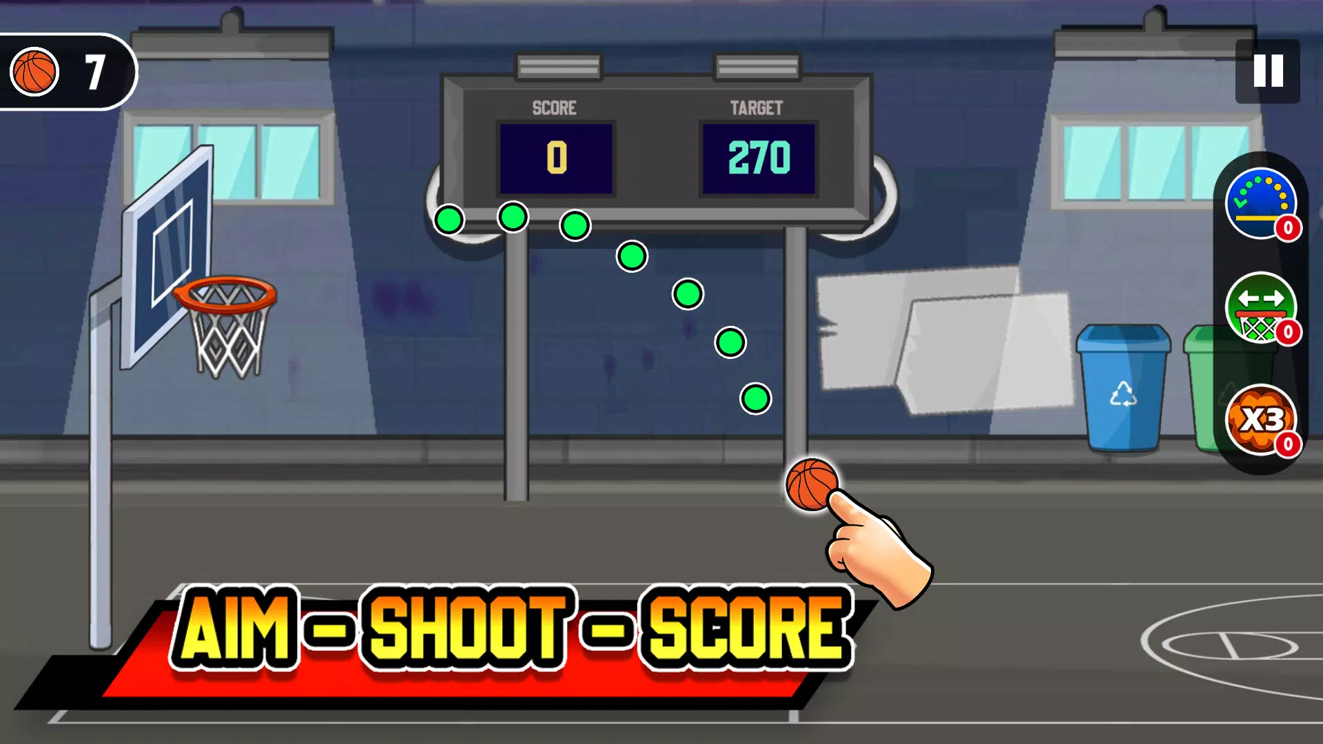 King of Basketball Shooting Schermafbeelding 0