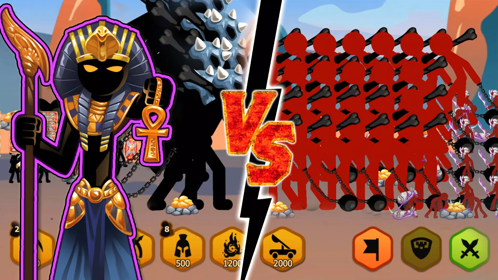 Stickman Battle 2: Empires War स्क्रीनशॉट 2