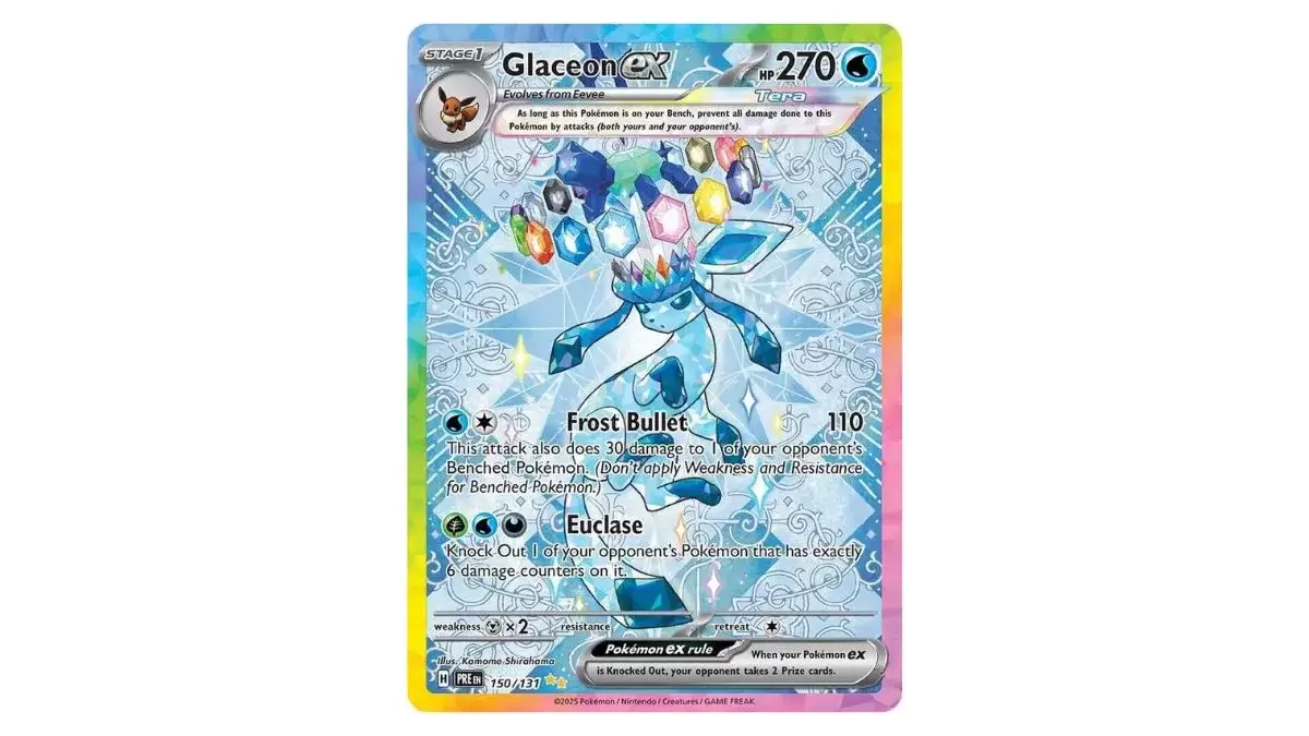 Glaceon Ex Praismatic Evolutions