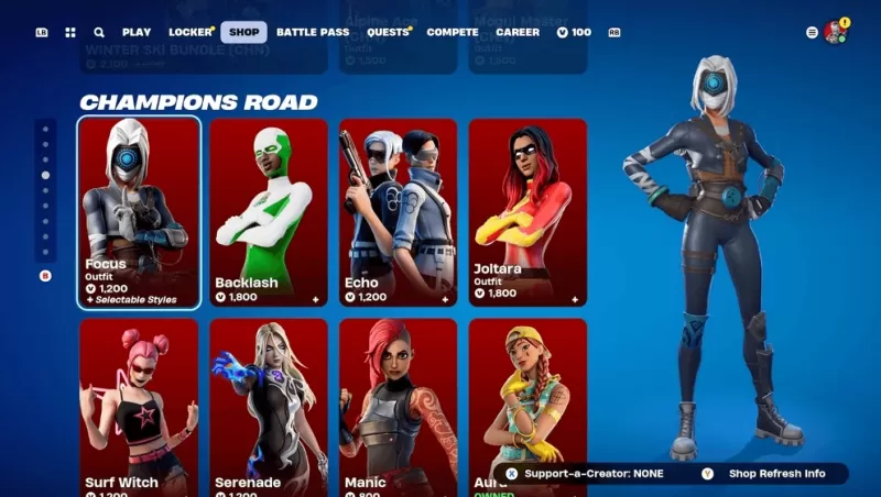 Fortnite Mobile: accesso e acquisto di skin con V-Bucks Guide