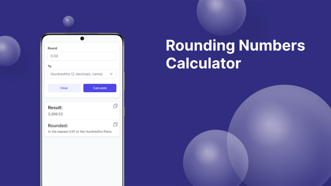 Rounding Calculator ภาพหน้าจอ 2