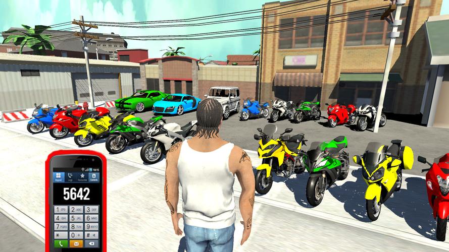 Indian Bike Game 3d Driving ဖန်သားပြင်ဓာတ်ပုံ 0