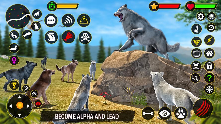 The Wolf Simulator: Wild Game Screenshot 0