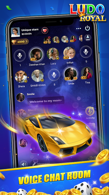 Ludo Royal - Happy Voice Chat Capture d'écran 2