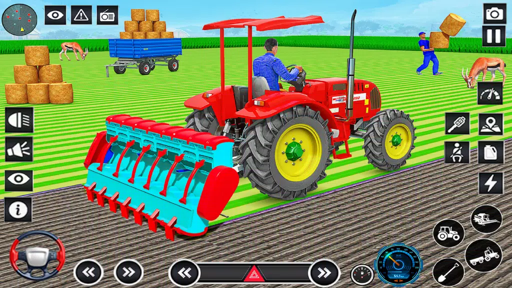 Farming Games: Tractor Driving スクリーンショット 1